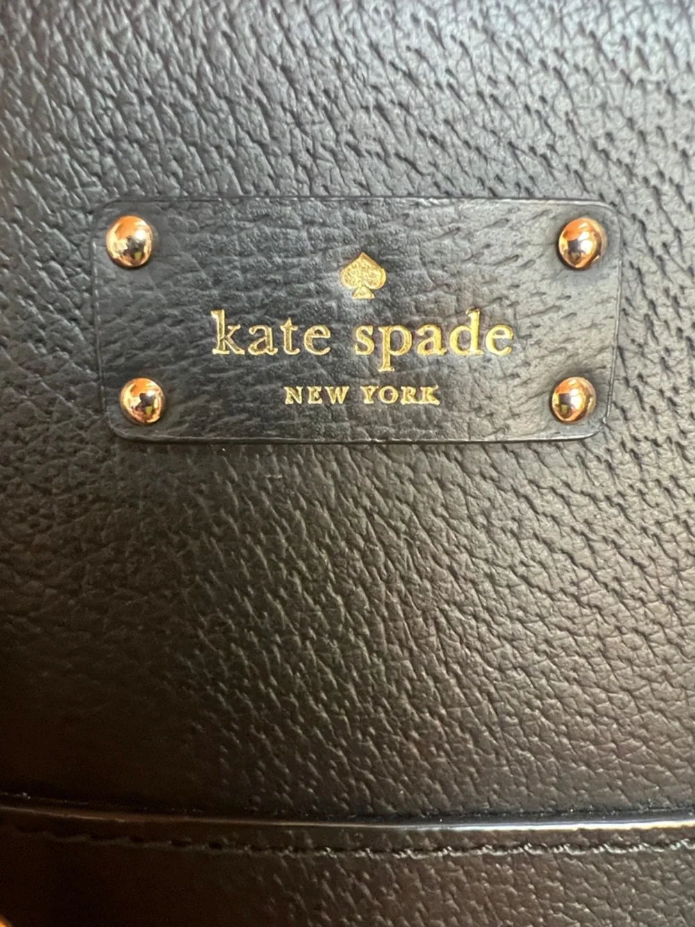 kate spade Sadie Dome satchel Crossbody and added key ring bling